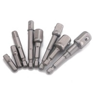 GEKO Adapter za vijke 1/4" 3/8" 1/2", set 8-dijelni